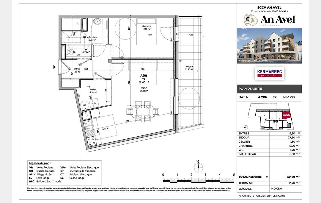 Agence Coté Immo : Appartement | TREGASTEL (22730) | 59 m2 | 335 000 € 